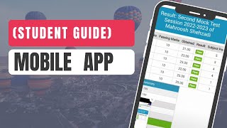 SMT mobile app - Student portal guide screenshot 3
