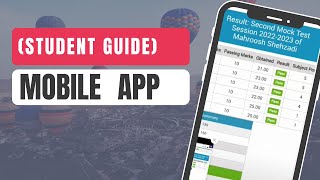 SMT mobile app - Student portal guide screenshot 1