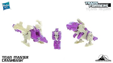 Transformers Titans Return Titan Master CRASHBASH Video Review