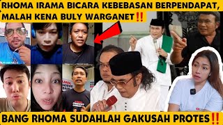 RHOMA IRAMA GAKUSAH PROTES⁉️KENA BULY LAGI SAMA WARGANET!! MAKANYA HAJI RHOMA JANGAN ANEH ANEH DEH!!