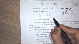 Statics I: Lecture 2/Vector Operations/quick review