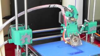 Printrbot original with auto bed leveling.