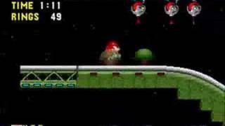 Knuckles In Sonic 1 - Red Echidnas Cant Jump Challenge