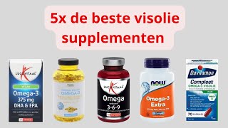 De 5 Beste Omega 3 Visolie Supplementen (Getest)