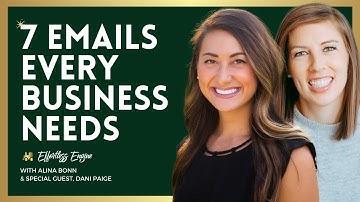 7 Automated Emails Every Business Needs in a Welcome Series | Dani Paige Interview