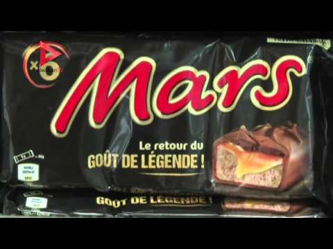 جمع شوكولاتة مارس و سنيكرز من ألمانيا