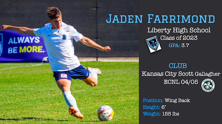 Jaden Farrimond Soccer Highlights - 2023 - Outside...