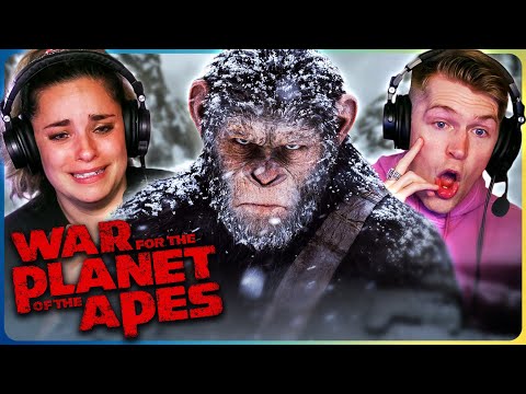 WAR FOR THE PLANET OF THE APES Movie Reaction! | First Time Watch! | Andy Serkis | Woody Harrelson
