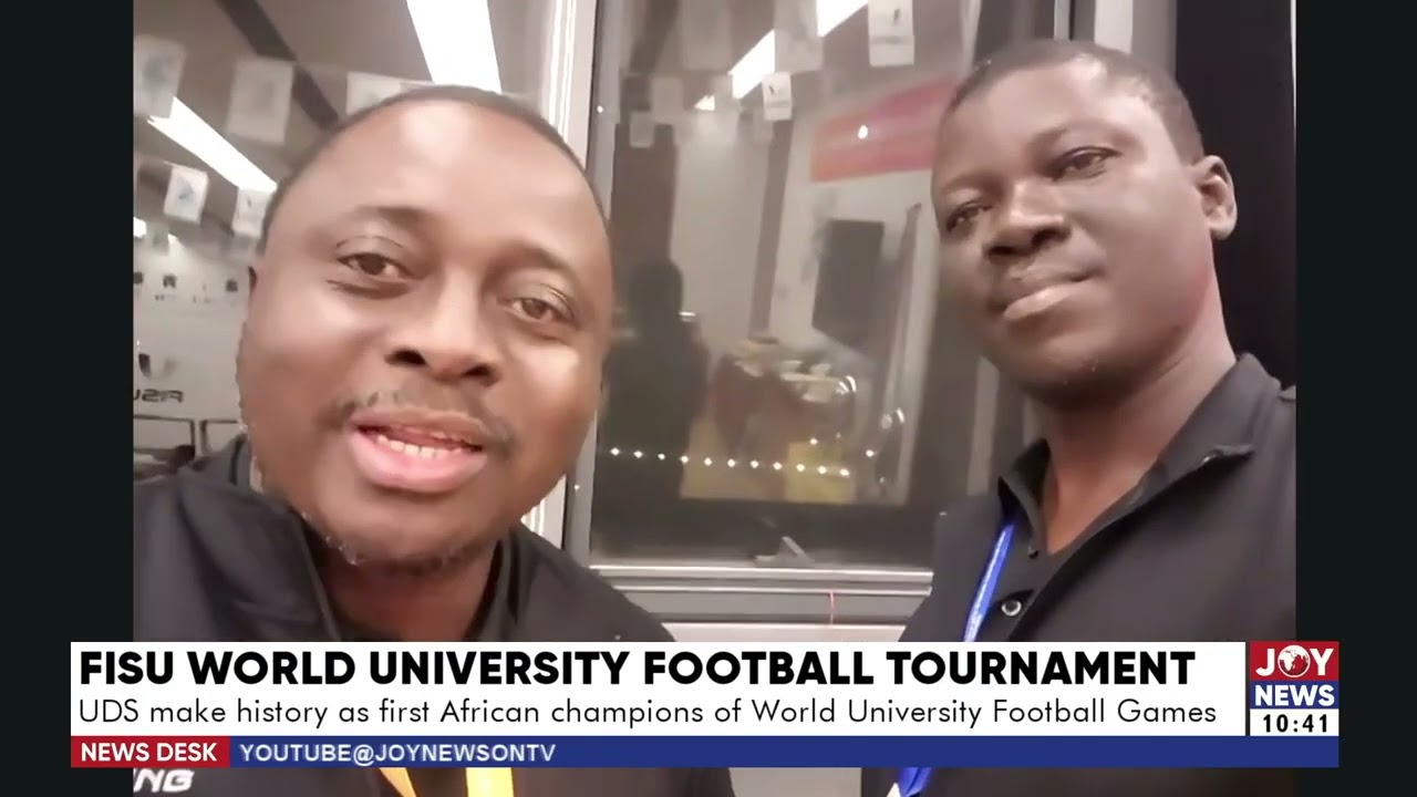 UDS make history as first African champions of World University Football Games. 