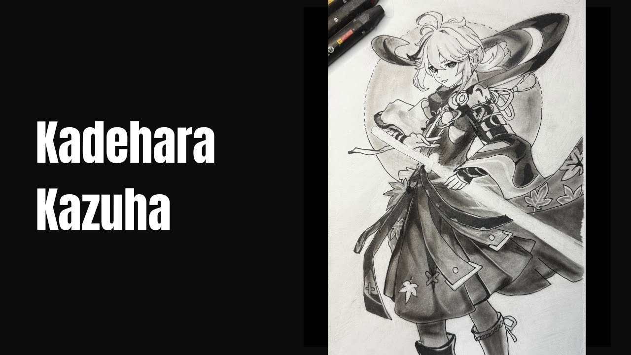 Genshin Impact - Kadehara Kazuha Sketch
