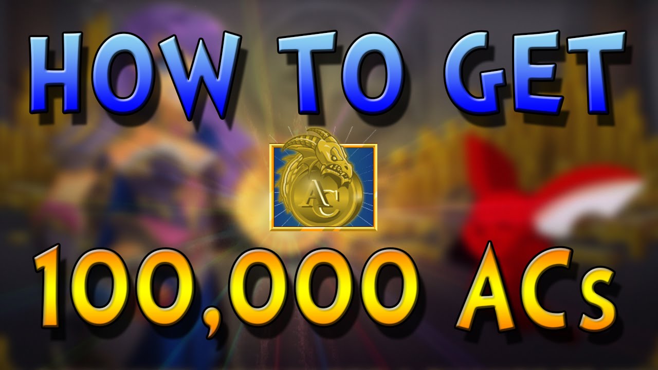 HOW TO GET 100,000 ADVENTURE COINS (ACS) ✧AQW✧