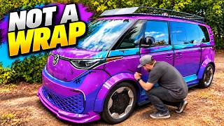 We Turned a Brand New VW Into a Real-Life Comic Book