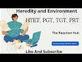Heredity and Environment Class-4 