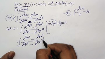 12th k c Sinha Part 2 Exercise 19.2(Indefinite Integrals) ka Question no 35 and 36 ka solution.