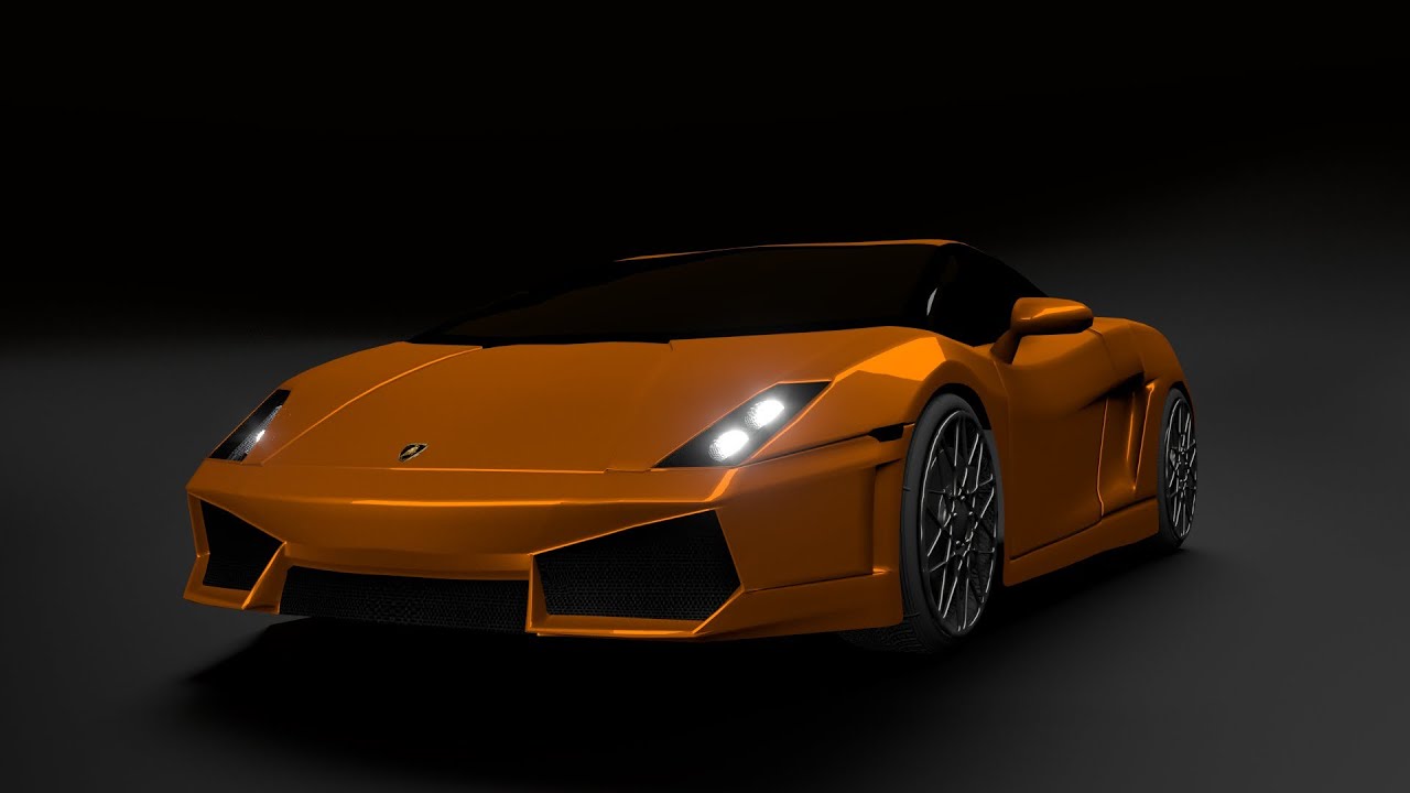 Blender 3d Lamborghini Gallardo Cycles V2 Youtube