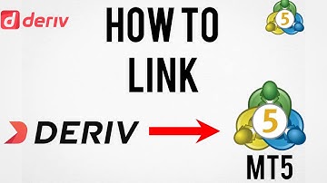 How to link your Deriv account to mt5 2024