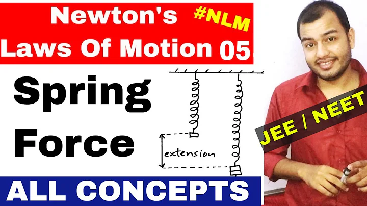 11 Chap 5 || Laws Of Motion 05 || Spring Force || Spring Numericals|| JEE mains NEET All concepts - DayDayNews