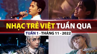 TOP VPOP NHIỀU LƯỢT XEM NHẤT TUẦN QUA | TUẦN 1 - THÁNG 11 (2022)