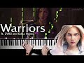 Warriors  season 2020  league of legends  piano cover 