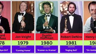 All Best actors Oscar winner  / Academy Award History (1929  -2024)