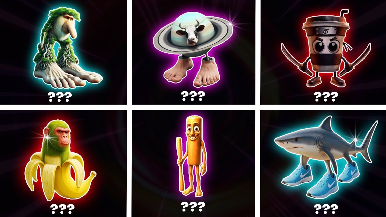 AI ANIMALS - 6 Italian Brainrot Animals in Sound Variations (Mega Mix) I Ayieeeks Original