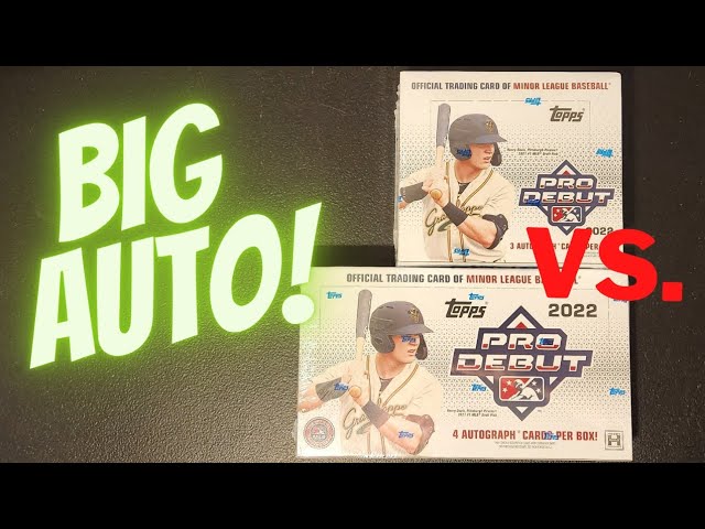 2022 Topps Pro Debut Baseball Checklist, Set info, Boxes, Reviews