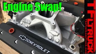 Live! Big Green Truck: Chevy Performance ZZ6 Crate Engine Unboxing Behind the Scenes
