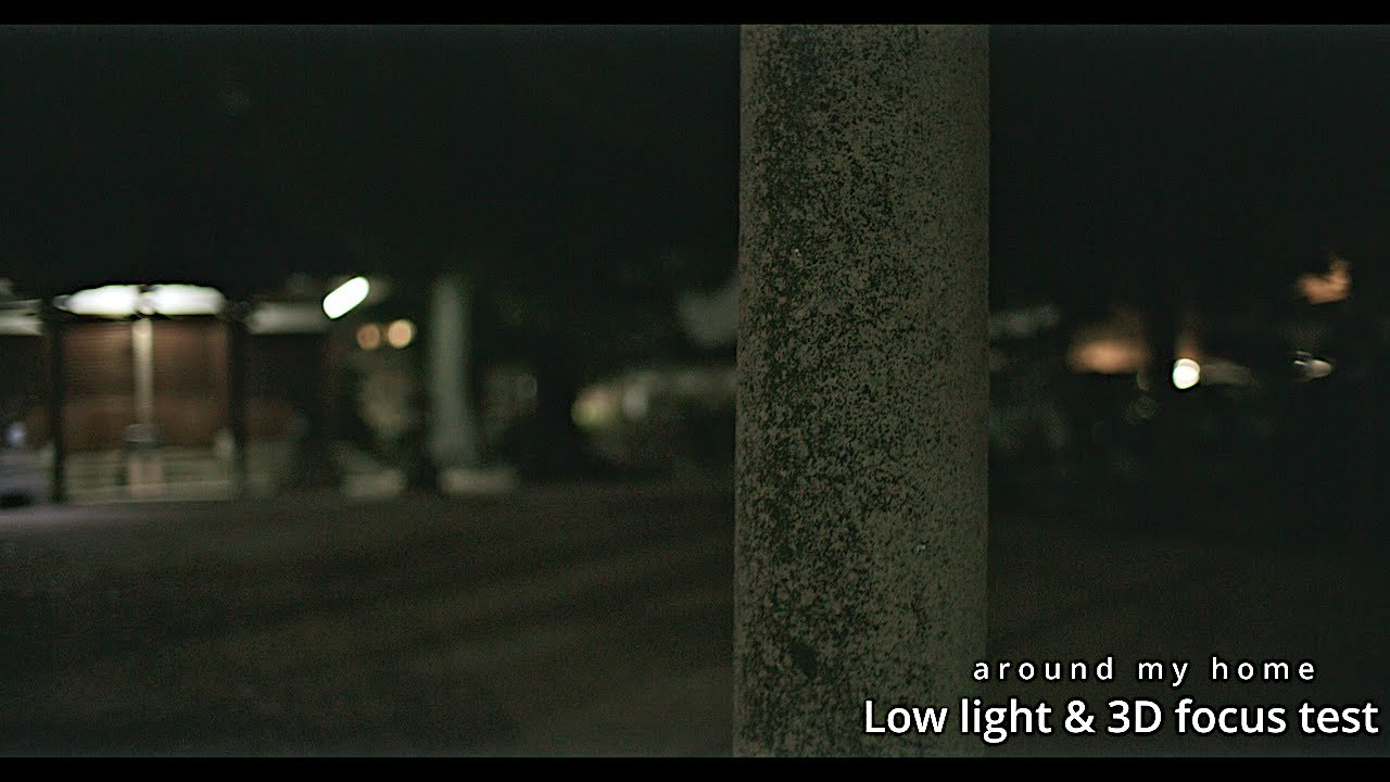 red komodo low light 3D focus test RED KOMODO 6K footage × Anno