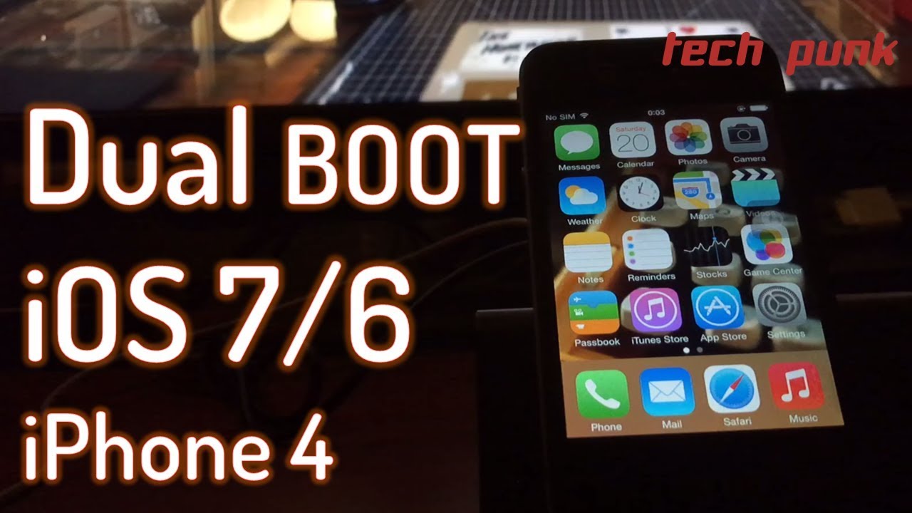 dualboot iOS on iPhone 4! (2019) - YouTube