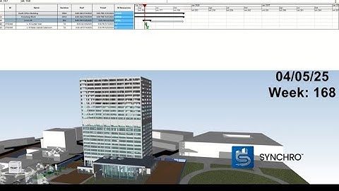 4D Simulation by using Synchro 4D