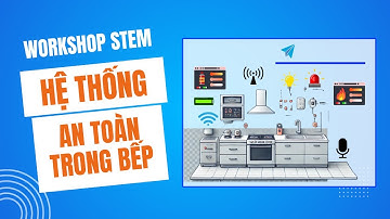 Workshop STEM "Cách làm hệ thống an toàn trong nhà bếp"