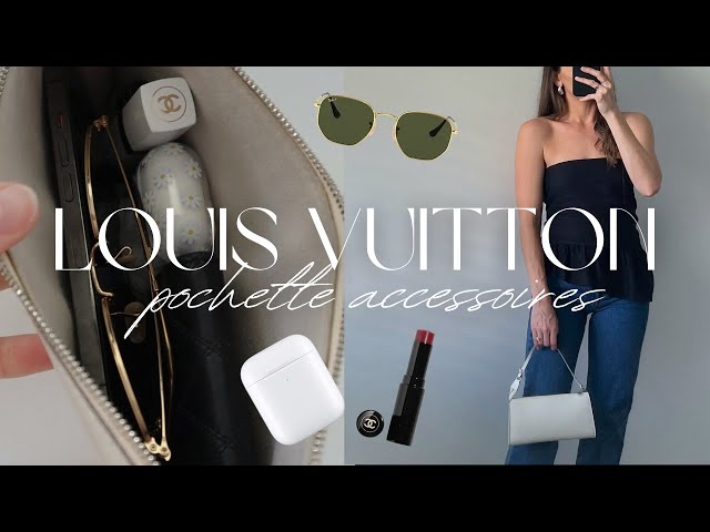 bag review: Louis Vuitton Epi Pochette Accessoires 23 