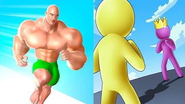 Muscle Rush vs Giant Rush - All Levels Gameplay Android iOS Ep1 