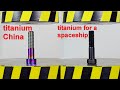 HYDRAULIC PRESS VS TITANIUM BOLTS