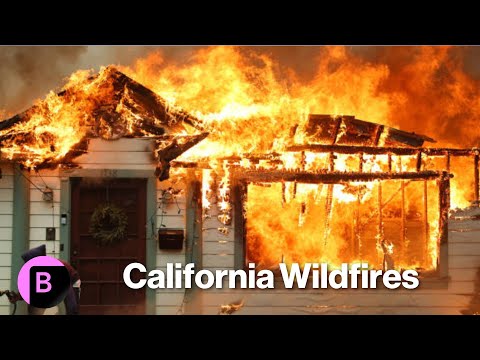 California Wildfires: Santa Ana Winds Keep Fanning Flames, 1,400 Firefighters on the ground