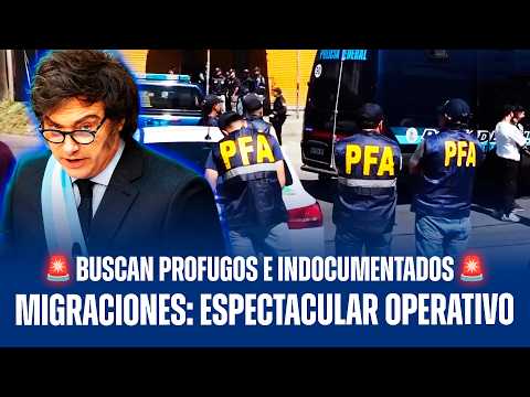 APARECIÓ UNA ZURDA VIOLENTA A LOS GRITOSPOR EL OPERATIVO MIGRATORIO EN ONCE