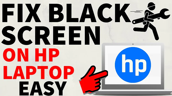 How to Fix HP Laptop Black Screen But Turns On - 2025