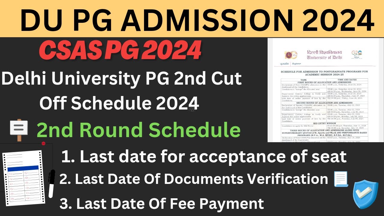 Delhi University CSAS PG 2nd Cut Off Schedule 2024 anas du YouTube delhi-university-csas-pg-2nd-cut-off-schedule-2024-anas-du-youtube