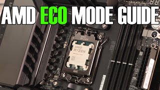 How To Enable AMD Eco Mode - 7600x 7700x 7900x 7950x