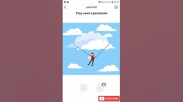 Easy Game Level 542 They need a parachute Walkthrough