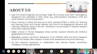 Dr Lisa Moran 5.3.21. Reflections on Collaborative Working....