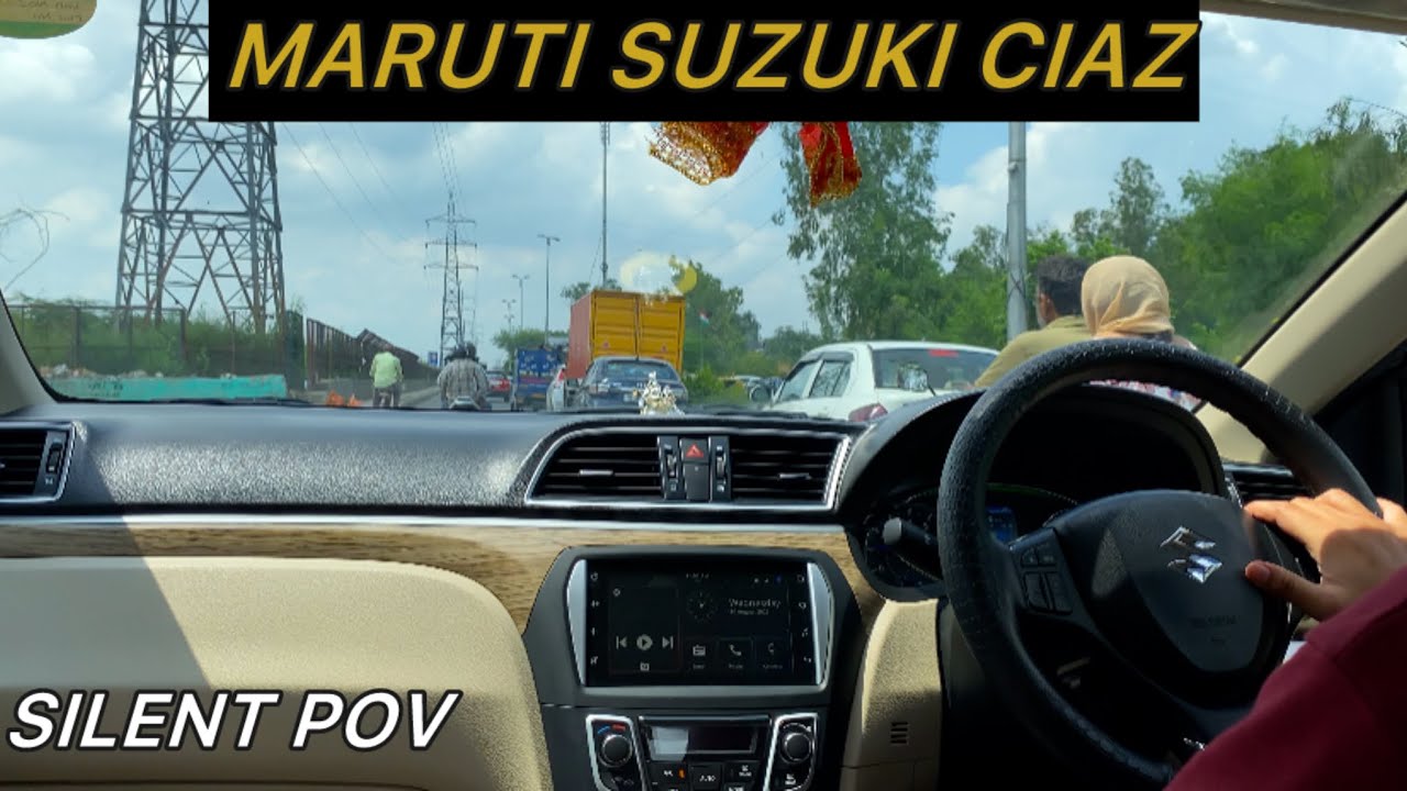 CIAZ DRIVE POV | ZETA 2024 | ASMR | K15 Smart Hybrid Petrol Engine | 4K  