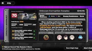 Zenless Zone Zero Deadly Assault Unknown Corruption Complex Yanagi team