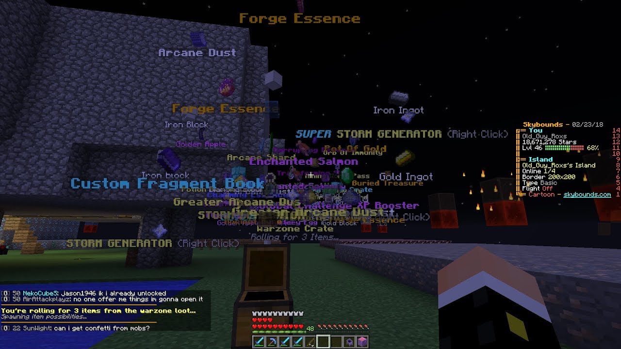 Skybounds S2 E27: Reward Spinner, Grinding, and Openings