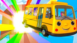 wheels bus suprise box joy joy world kids cartoons nursery