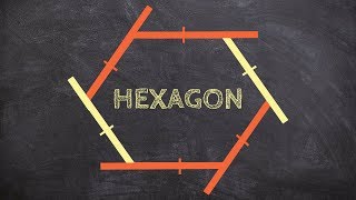 How to determine the measure of each exterior angles for a regular hexagon