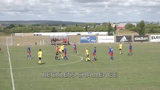 Referee situation: Reckless challenge 12