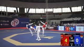 W-73 kg SF UZUNCAVDAR Sude Yaren (TUR) - SCHNEIDER Yanna (GER) European Taekwondo Championships 2024