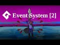 Event System 2: Coding & Framework | GMS2