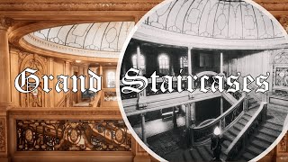Titanic vs Britannic || Grand Staircases